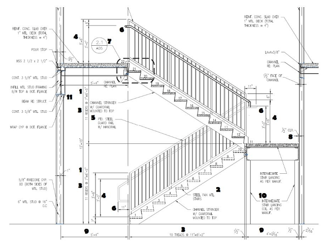 Bản vẽ cầu thang nhà ống đẹp và tiết kiệm diện tích
