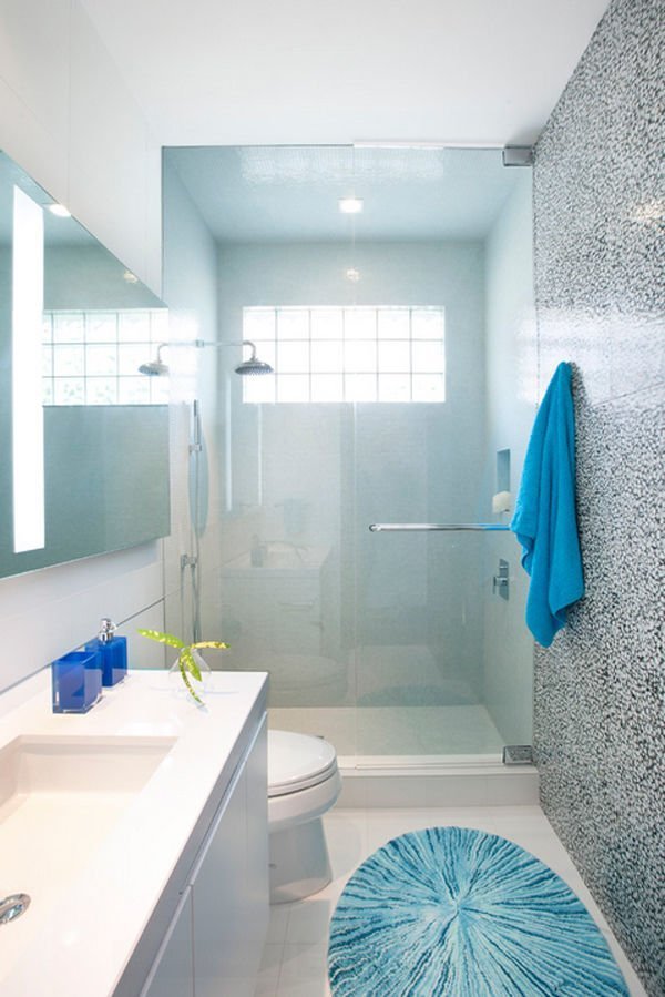 Bằng đường nét thiết kế giản dị, phóng khoáng mang đến mẫu nhà tắm, nhà vệ sinh nhỏ đẹp hiện đại