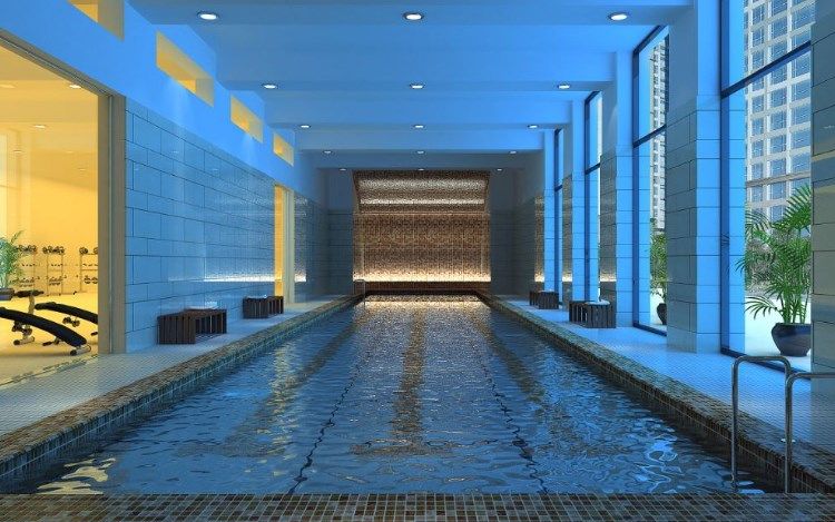 Bể bơi dự án Chung cư Lakeside Residences