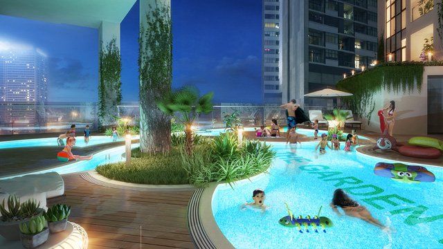 Bể bơi tiện ích dự án Pan Pacific Đà Nẵng Resort