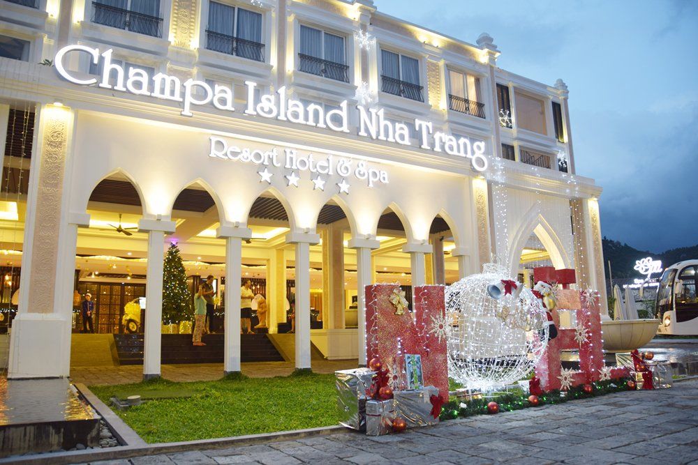 Cảnh nội khu dự án Champa Island Nha Trang