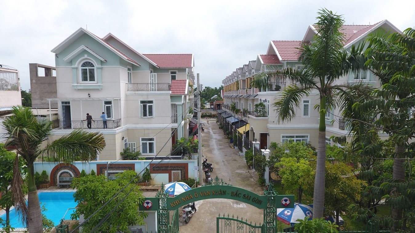 Hình ảnh thực tế khu dân cư Vạn Xuân - Bắc Sài Gòn