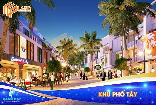 Khu phố tây tại dự án Hamubay Phan Thiết