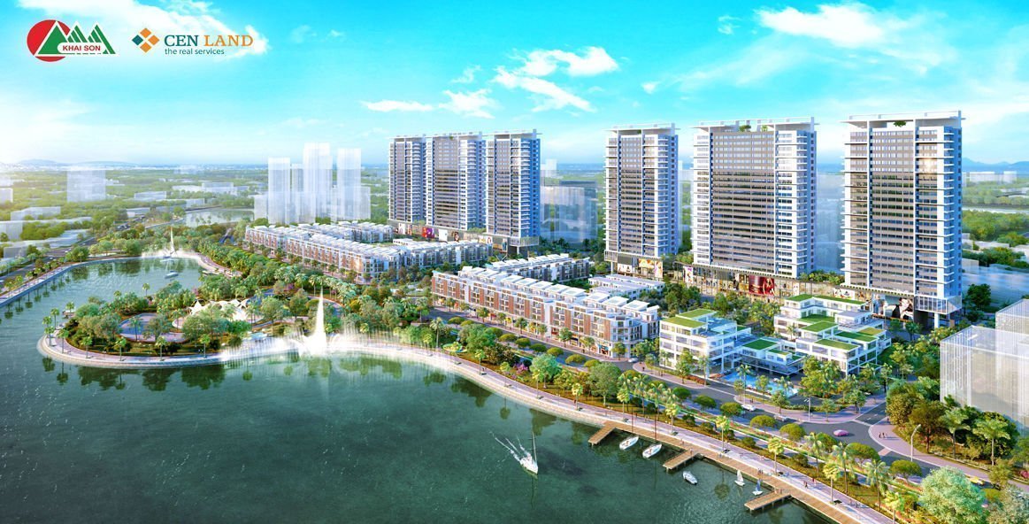 Phối cảnh tổng quan dự án Khai Sơn City