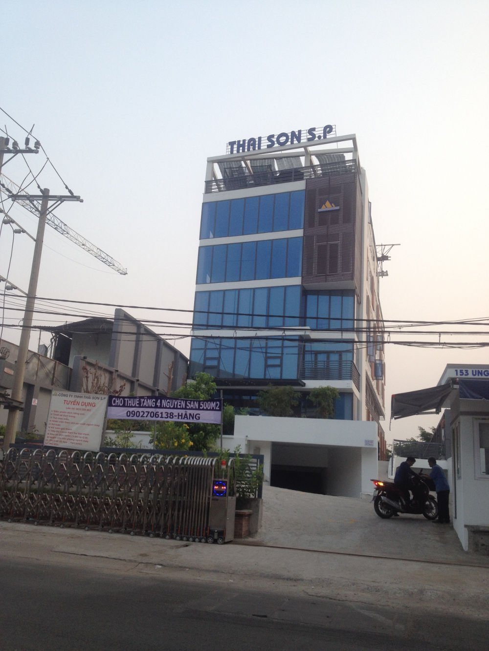 Phối cảnh tổng thể dự án Cao ốc văn phòng Thái Sơn Building