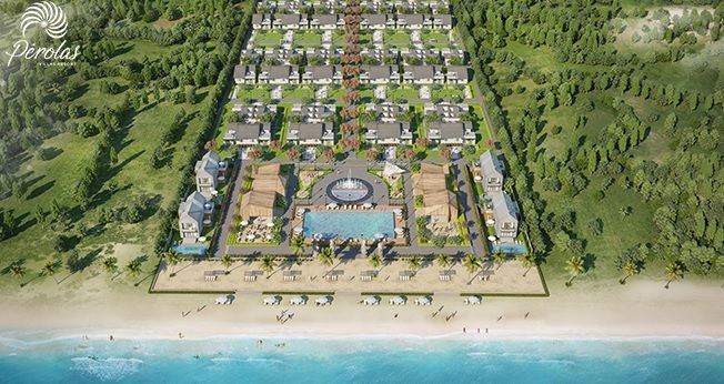 Phối cảnh tổng thể dự án Perolas Villas Resort