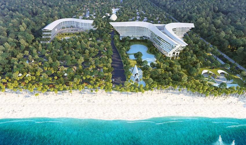 Phối toàn cảnh dự án Movenpick Resort Phú Quốc