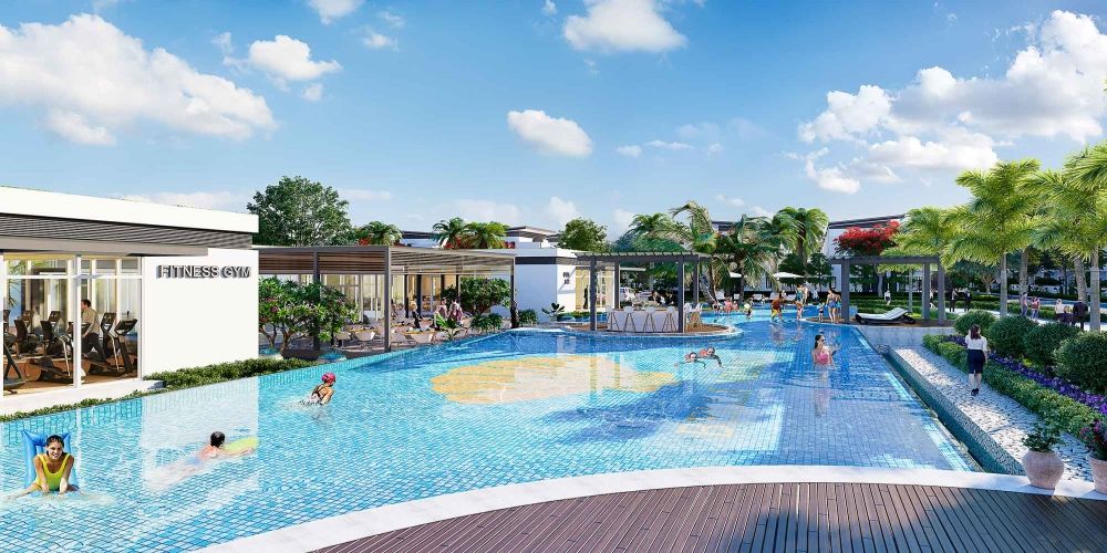 Tiện ích bể bơi dự án Củ Chi Grand City