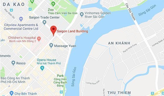 Vị trí dự án Cao ốc văn phòng Saigon Land Building