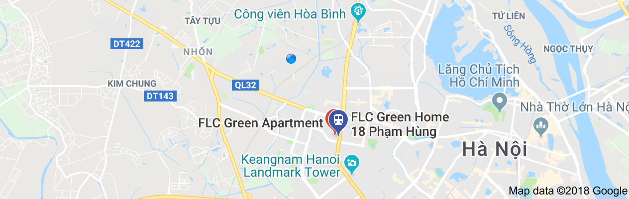 Vị trí dự án Chung cư FLC Green Home