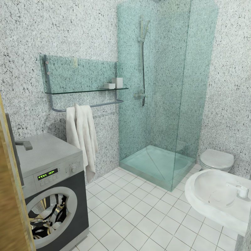 Ý tưởng thiết kế phòng tắm tuyệt vời trong không gian phòng ngủ có diện tích nhỏ hẹp