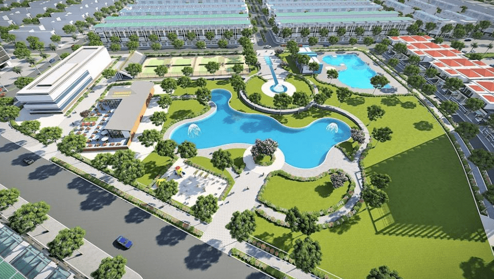 Cảnh quan nội khu dự án Center Park
