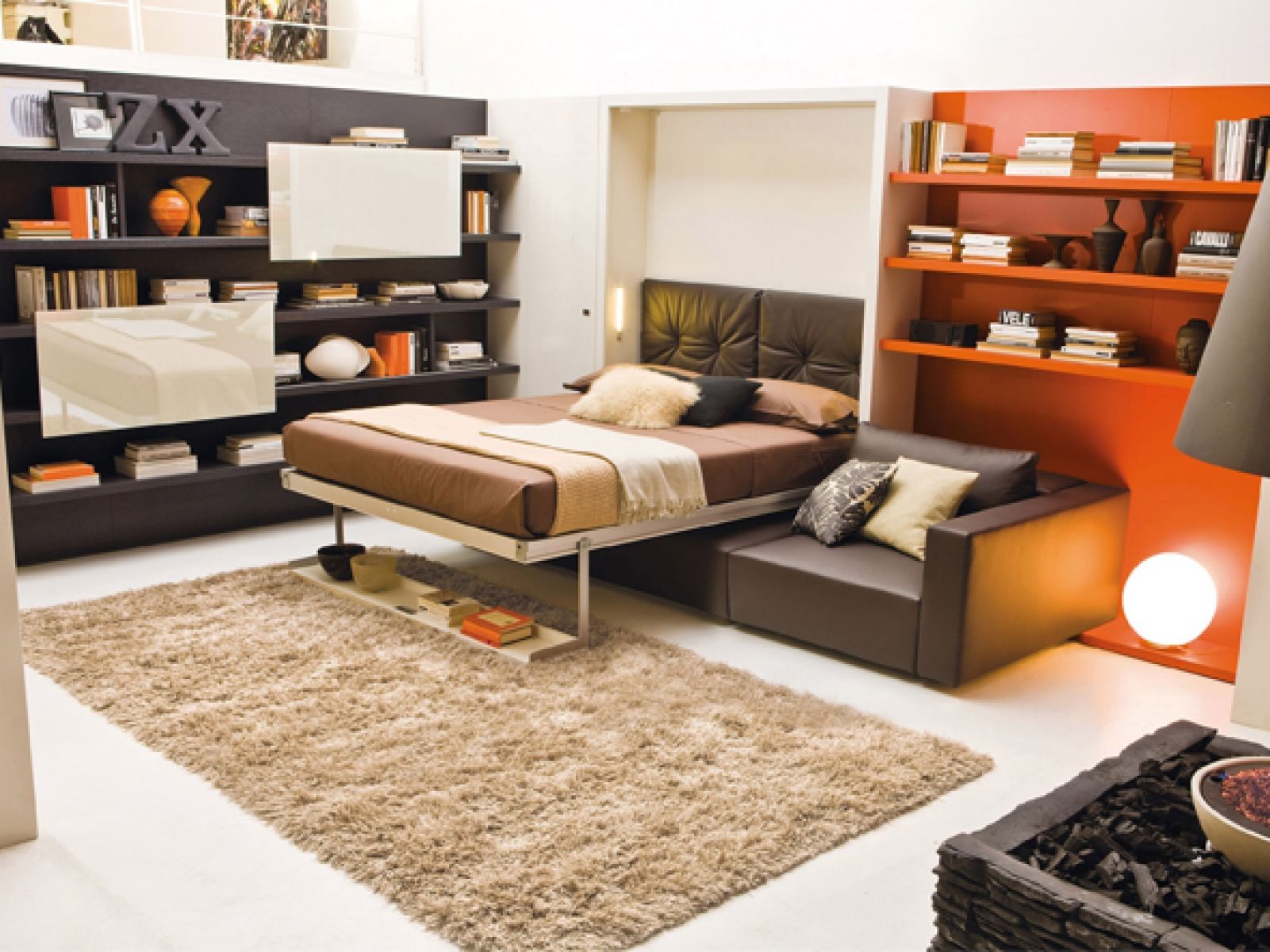 Giường tầng kết hợp tủ lưu trữ đang ngày càng trở nên phổ biến trong các không gian nhỏ