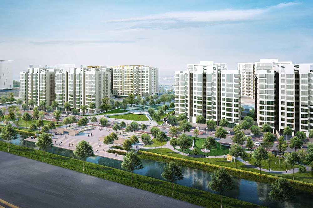 Khu chung cư dự án Hà Nội Garden City