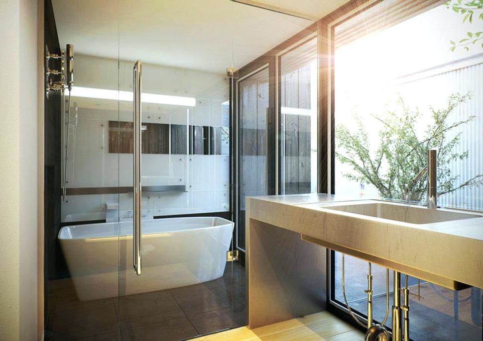 Nhẹ nhàng và tinh tế qua cách thiết kế nội thất phòng tắm kiểu Nhật Bản