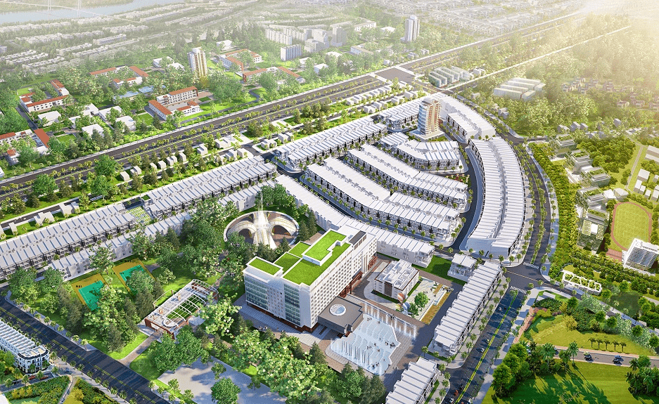 Phối cảnh dự án Khu đô thị Làng Đại Học Đà Nẵng