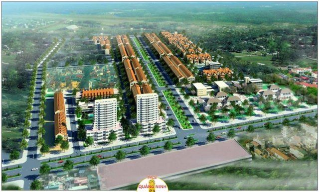 Phối cảnh dự án Khu đô thị trung tâm phường Yên Thanh
