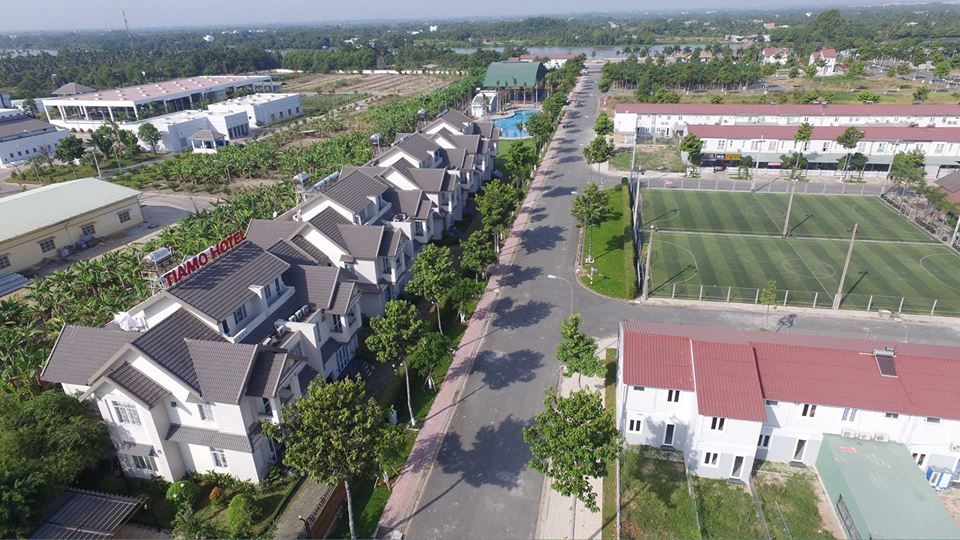Phối cảnh nội khu dự án Khu biệt thự Phú Thịnh