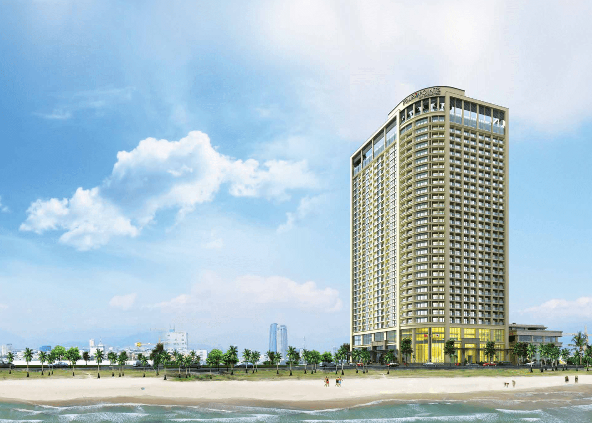 Phối cảnh tổng thể dự án Chung cư Alphanam Luxury Apartment