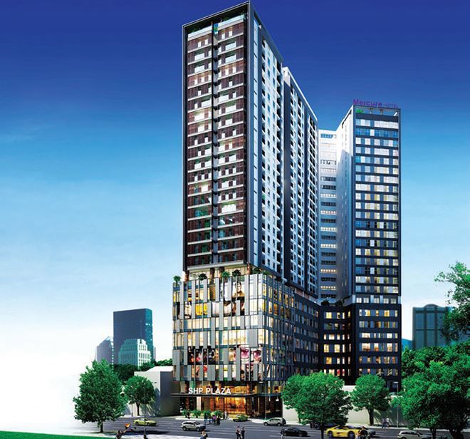 Phối cảnh tổng thể dự án Chung cư SHP Plaza