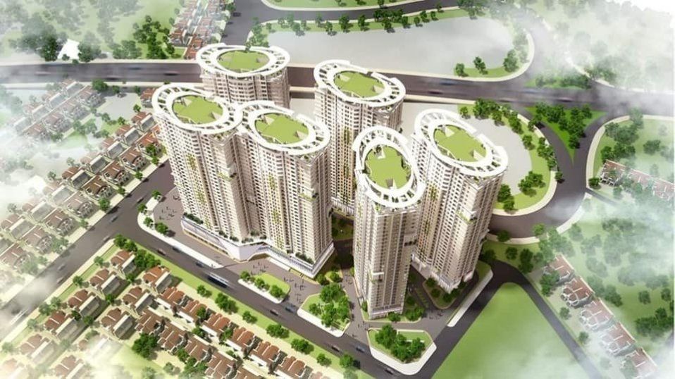 Phối cảnh tổng thể dự án Chung cư Tecco Camelia Complex Thịnh Đán