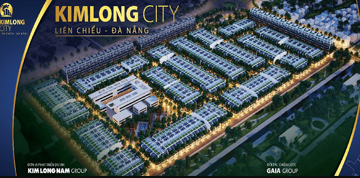 Phối cảnh tổng thể Khu đô thị Kim Long City