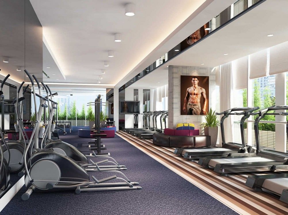 Phòng tập Gym dự án Chung cư Charmington La Pointe