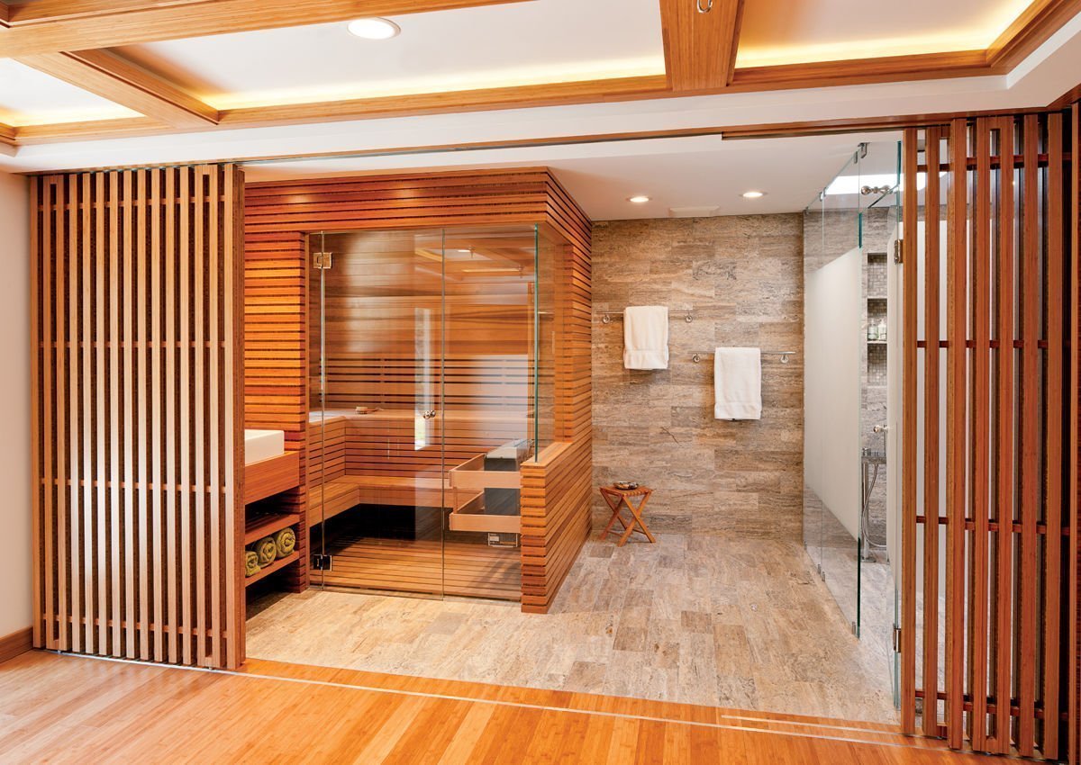 Thiết kế phòng tắm xông hơi gia đình tại nhà đã trở thành một trào lưu mới, giúp cho mọi người có thể thư giãn và phục hồi sức khỏe tại nhà. Với sự kết hợp giữa công nghệ và thiết kế độc đáo, phòng tắm xông hơi gia đình của bạn sẽ trở thành điểm nhấn của không gian sống đầy sang trọng và hiện đại!