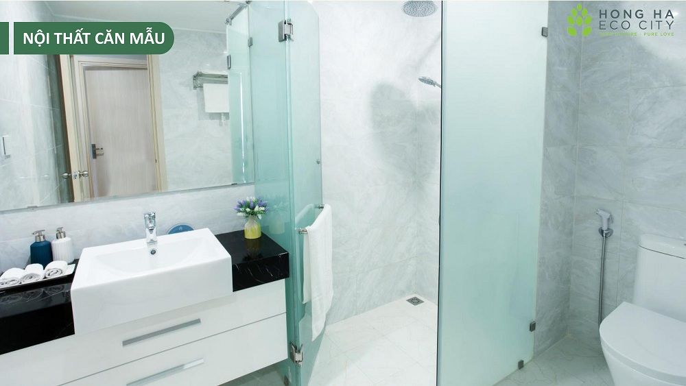 Thiết kế phòng tắm dự án Hồng Hà 