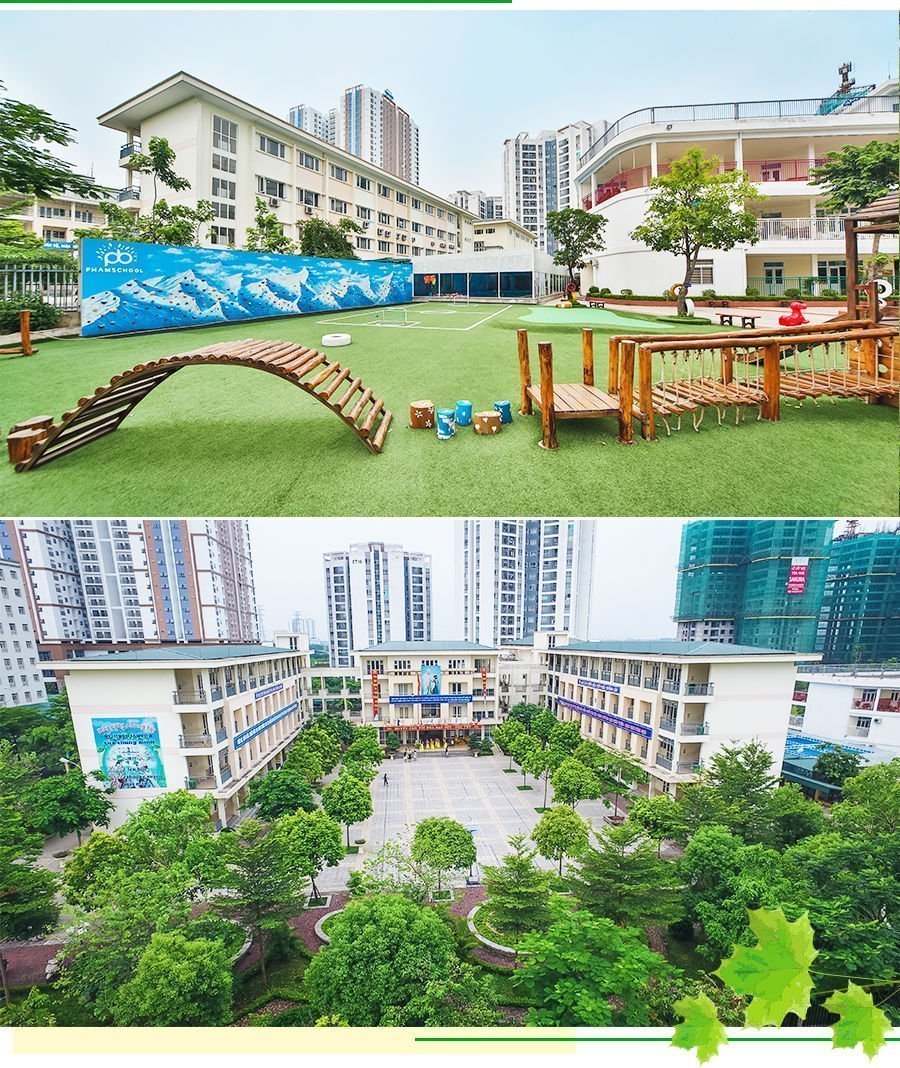 Trường học tại Hồng Hà Eco City