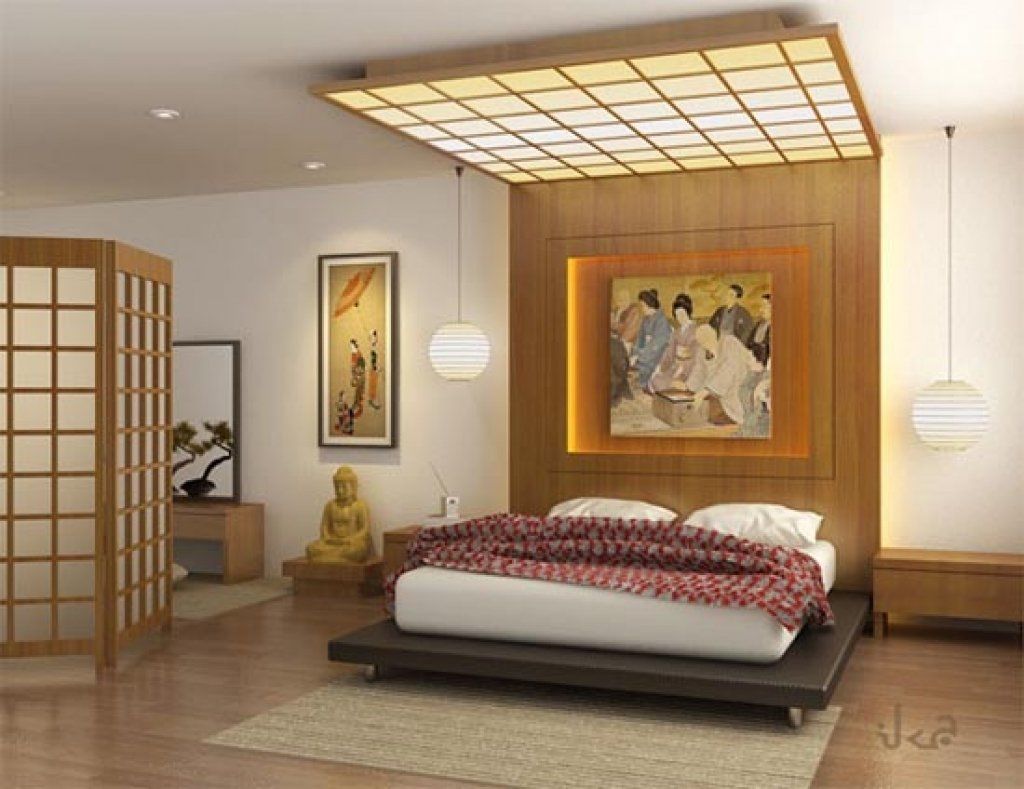Với phòng ngủ Nhật Bản, giường ngủ luôn được xem là trung tâm của căn phòng