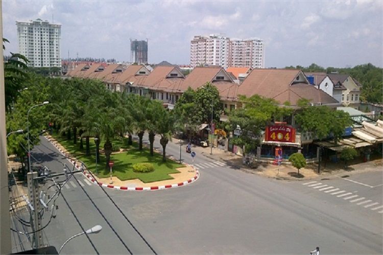Cảnh quan quanh dự án Khu dân cư Trung Sơn