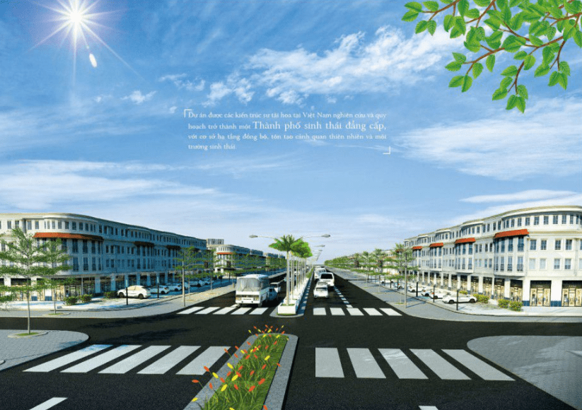 Cơ sở hạ tầng hoàn thiện bàn giao hiện đại tại dự án Tây Nam Center Golden Land