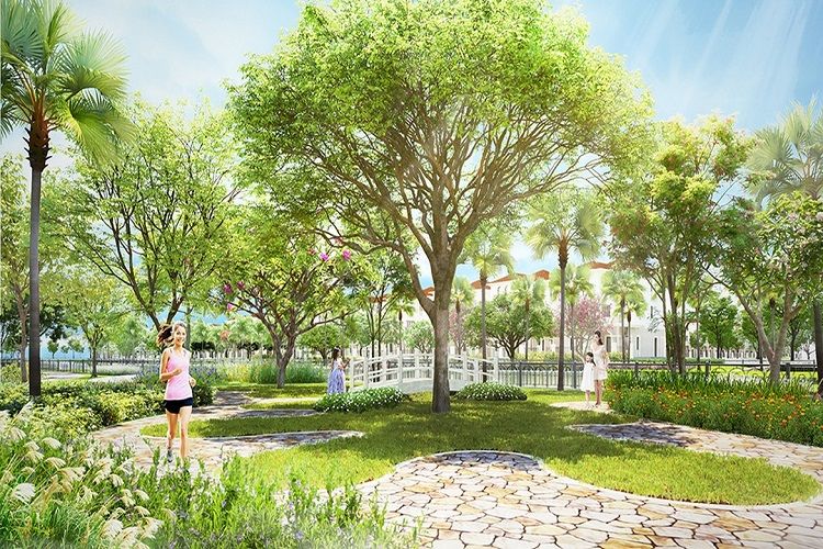 Công viên nội khu dự án Senturia Nam Sài Gòn