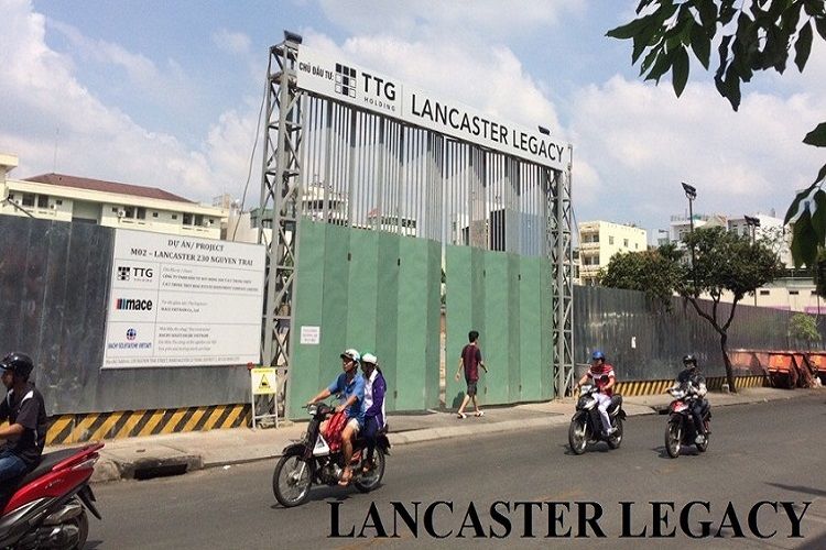 Dự án Lancanster Legacy đang trong quá trình thi công