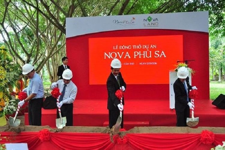 Lễ động thổ khởi công dự án Nova Phù Sa Azerai