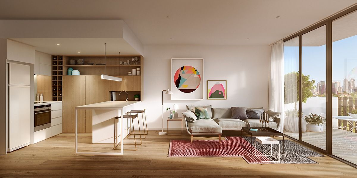Sàn gỗ sáng màu sẽ thực sự phù hợp với ngôi nhà diện tích nhỏ, giúp không gian trở nên rộng rãi và thoáng đãng hơn