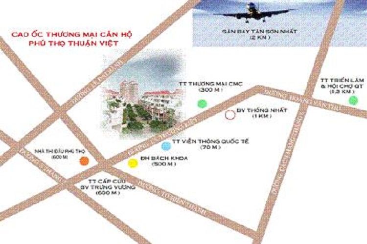Các tiện ích nằm xung quanh dự án Thuận Việt