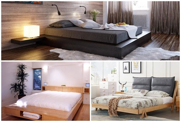 Các mẫu giường gỗ đẹp hiện đại giá rẻ được nhiều người ưa chuộng