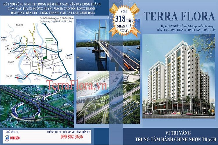 Các tiện ích liên kết dự án căn hộ Terra Flora
