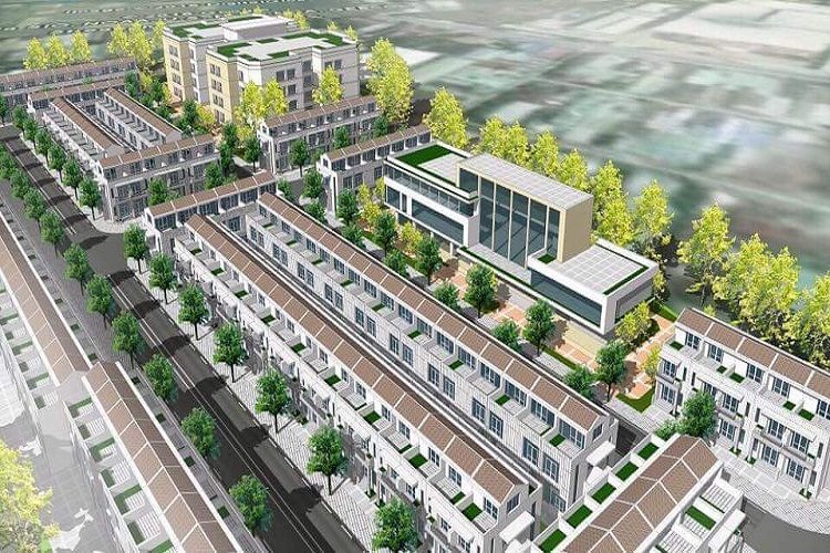 Hệ thống đường, vỉa hè, cây xanh dự án khu dân cư Biên Hòa Residence