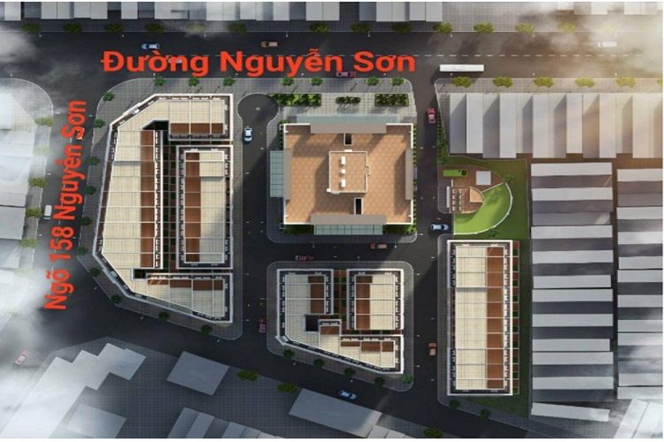 Mặt bằng dự án PHC Complex 158 Nguyễn Sơn
