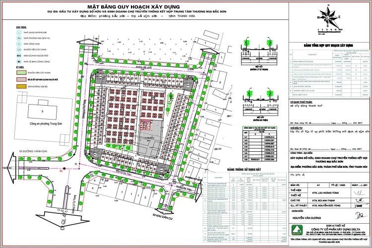 Dự án Nhà phố thương mại Bắc Sơn Market: mặt bằng, tiện ích, vị trí,...