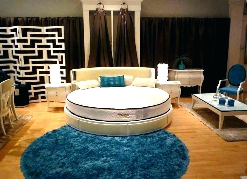Mẫu giường ngủ hình tròn hoàn hảo cho không gian nghỉ ngơi