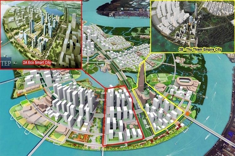 Quy hoạch hiện trạng dự án khu phức hợp Eco Smart City
