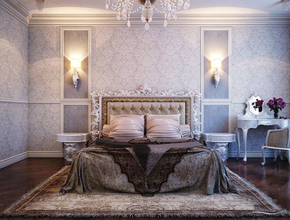 Thiết kế phòng ngủ theo phong cách cổ điển phù hợp với người yêu thích sự hoài cổ