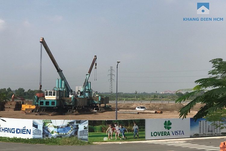 Tiến độ thi công tháng 12 năm 2018 dự án Lovera Vista