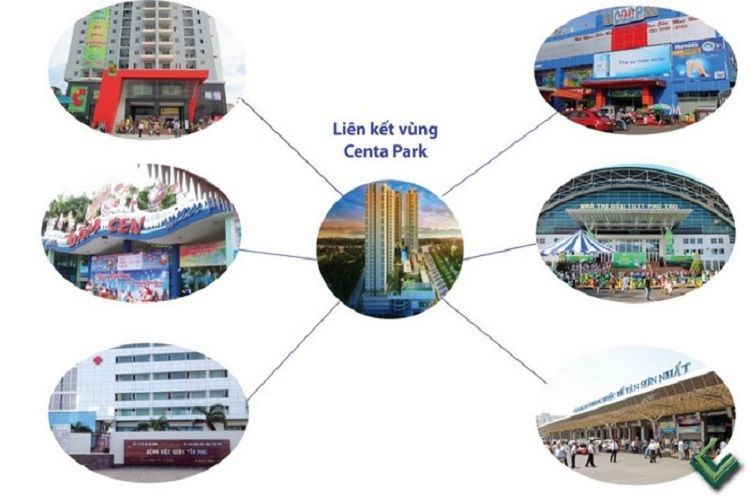 Tiện ích ngoại khu dự án căn hộ Centa Park