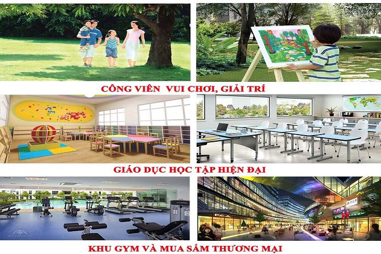 Tiện ích nội khu dự án khu đô thị Tam Phước