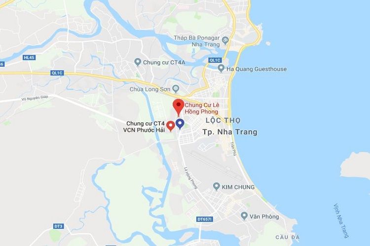 Vị trí tiện ích dự án chung cư 50 Lê Hồng Phong